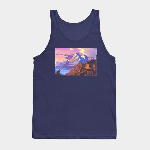 Compassion by Nicholas Roerich Tank Top by Star Scrunch